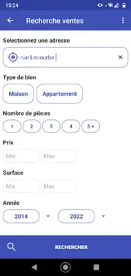 Property prices in France android App screenshot 4